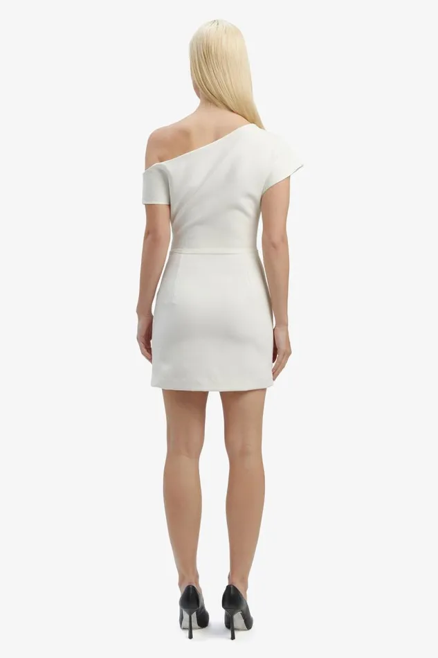 Women Party Dresses Bardot Letita Mini Dress In Orchid White Orchid White Women Party Dresses Bardot Letita Mini Dress In Orchid White Orchid White