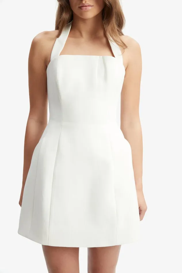 Women Party Dresses Bardot Nevelle Hourglass Halter Dress In Orchid Wht Orchid Wht Women Party Dresses Bardot Nevelle Hourglass Halter Dress In Orchid Wht Orchid Wht