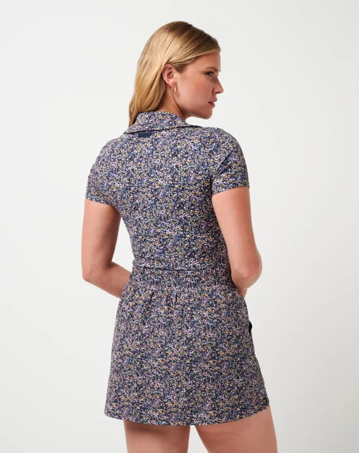 Women Polos TravisMathew WHERE IT COUNTS POLO Cream Multi Women Polos TravisMathew WHERE IT COUNTS POLO Cream Multi