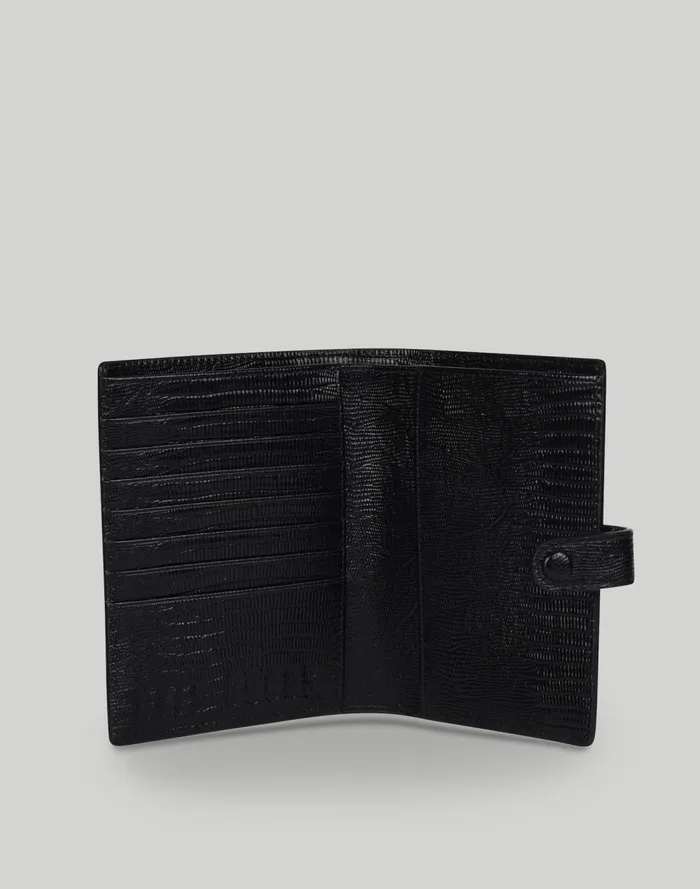Women Pouches and Wallets Madewell Hyer Goods Luxe Traveler039s Wallet Jet Black