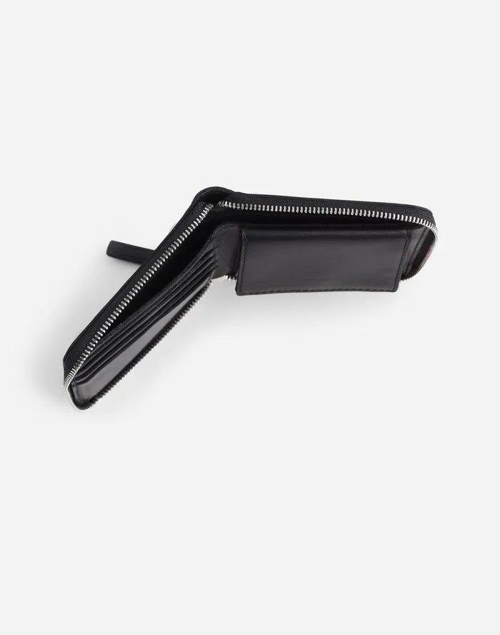 Women Pouches and Wallets Madewell The Essential Zip Wallet True Black Multi