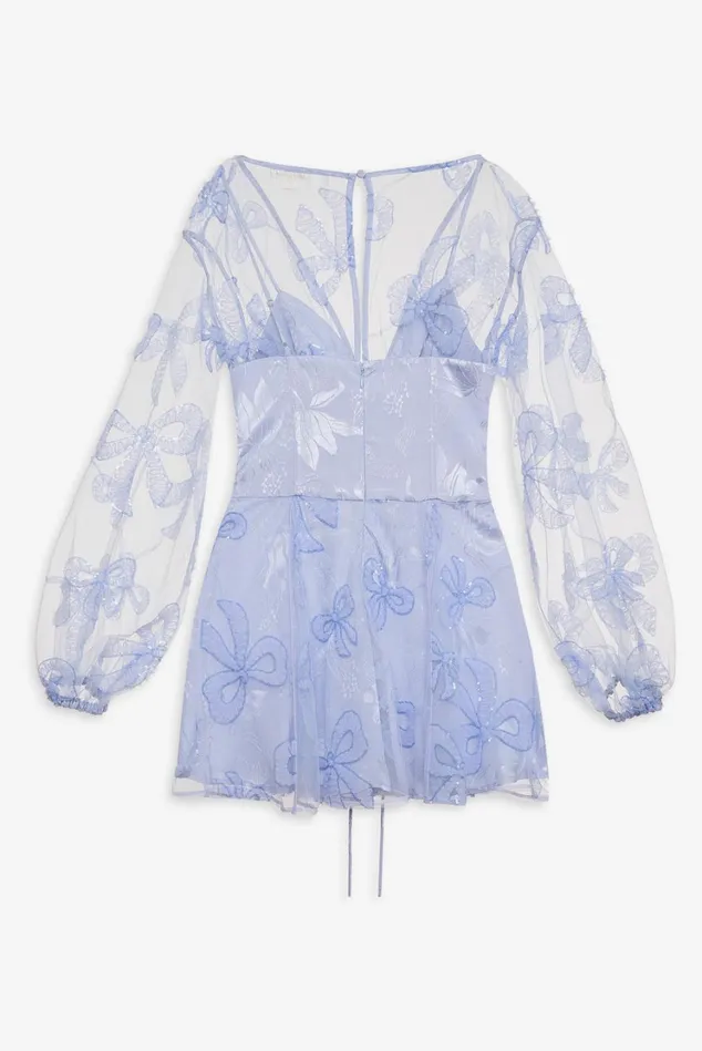 Women Presley Mini Dress Blue For Love and Lemons Dresses Women Presley Mini Dress Blue For Love and Lemons Dresses