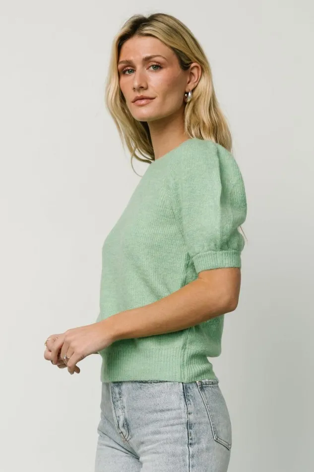 Women Remy Sweater Top Light Sage Baltic Born Sweaters Women Remy Sweater Top Light Sage Baltic Born Sweaters