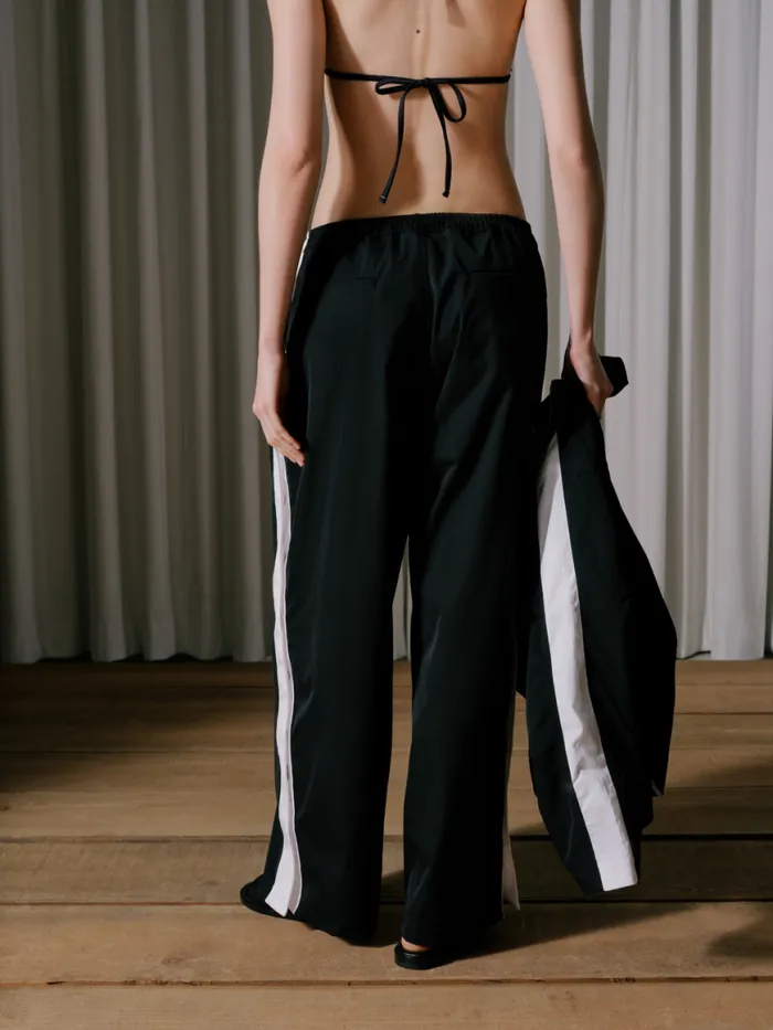 Women Rhude Bottoms AMARINO TRACK PANT Black