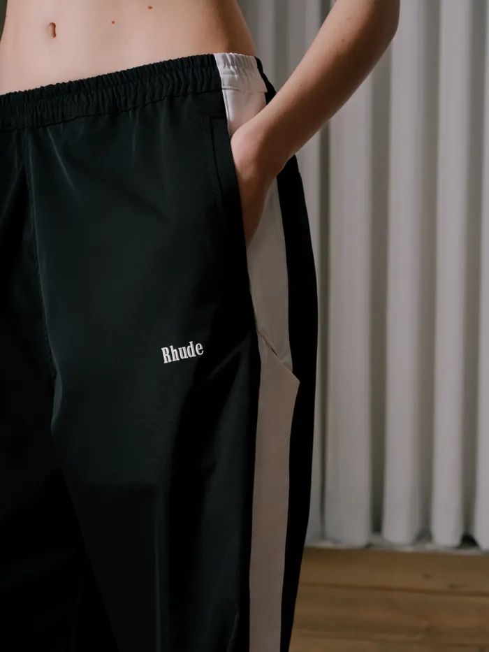 Women Rhude Bottoms AMARINO TRACK PANT Black