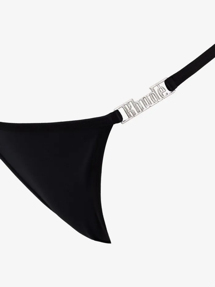 Women Rhude Swim TROPEZ TWOPIECE BIKINI Blackwhite