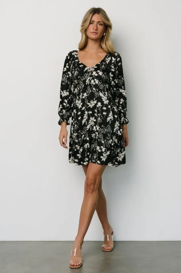 Women Rosie Mini Dress Black Off White Baltic Born Short Dresses