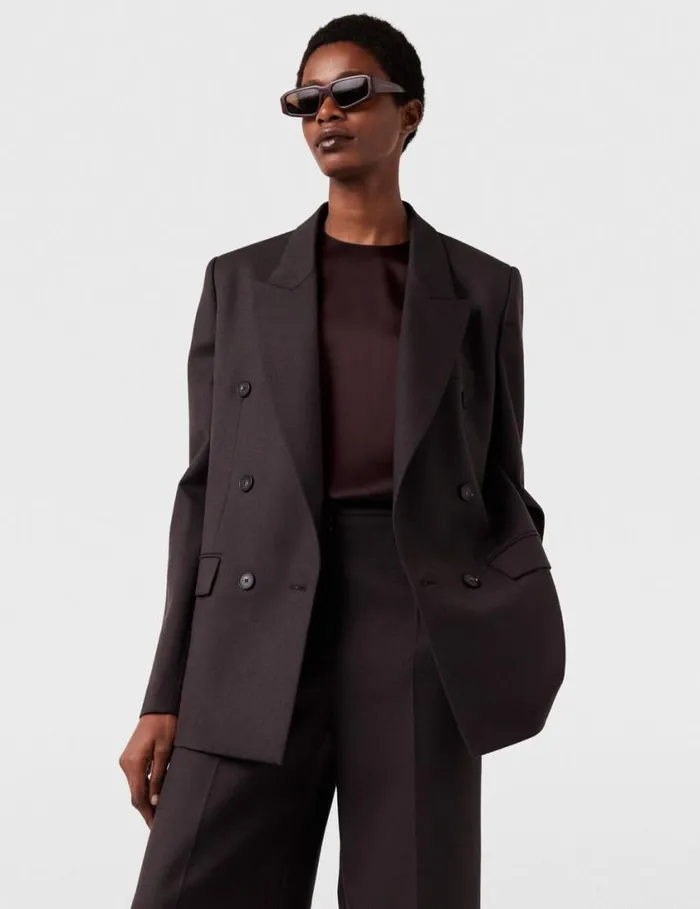 Women RoundNeck Sleeveless Satin Top Chocolate Brown Stella McCartney Shirts And Tops Women RoundNeck Sleeveless Satin Top Chocolate Brown Stella McCartney Shirts And Tops