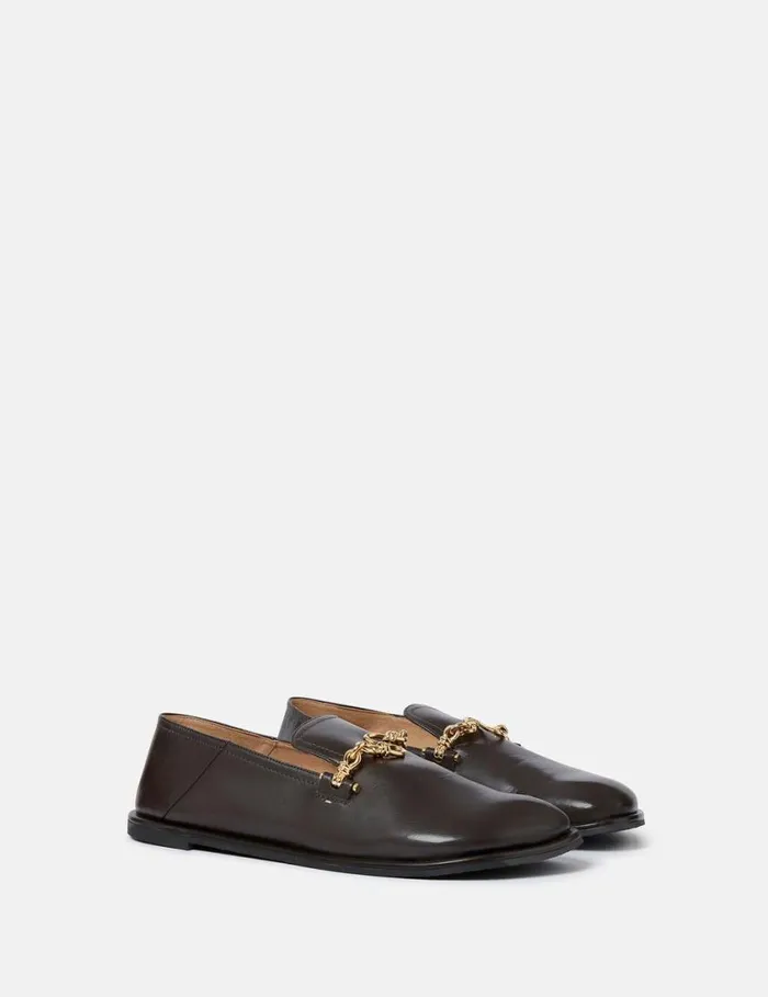 Women Ryder Collapsible Loafers Coffee Brown Stella McCartney Flats Women Ryder Collapsible Loafers Coffee Brown Stella McCartney Flats
