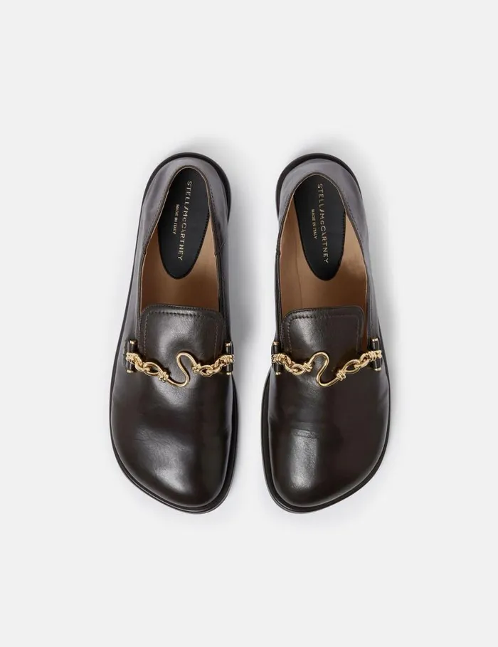 Women Ryder Collapsible Loafers Coffee Brown Stella McCartney Flats Women Ryder Collapsible Loafers Coffee Brown Stella McCartney Flats