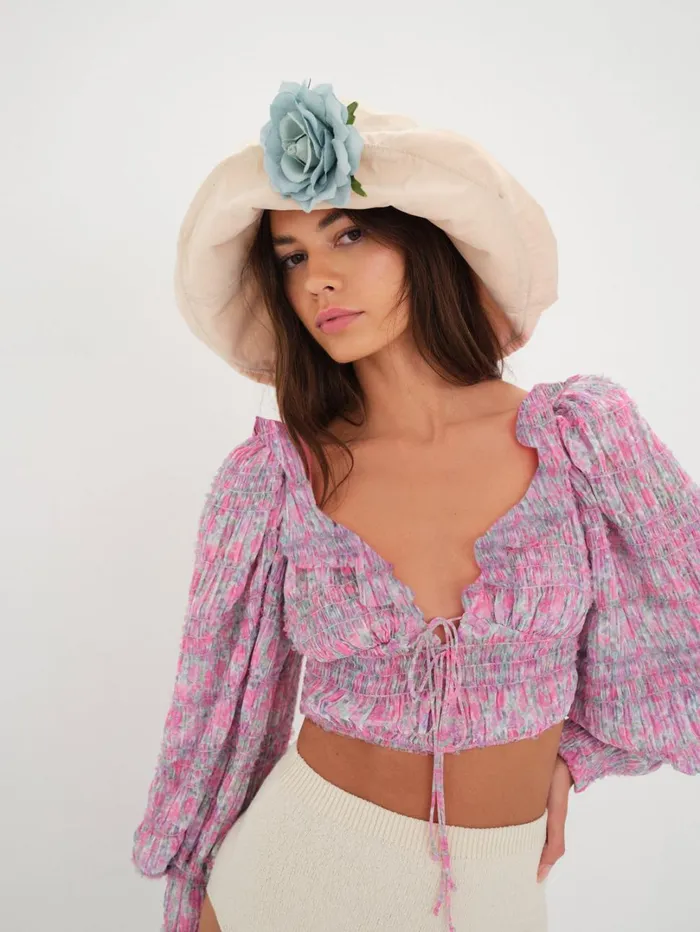 Women Saylor Blouse Pink For Love and Lemons Tops Women Saylor Blouse Pink For Love and Lemons Tops
