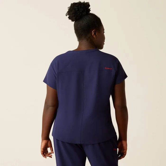 Women Scrubs Ariat Eliza Fashion Scrub Top Navy Women Scrubs Ariat Eliza Fashion Scrub Top Navy