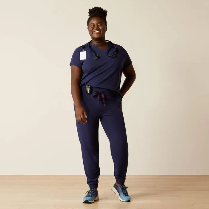 Women Scrubs Ariat Eliza Fashion Scrub Top Navy Women Scrubs Ariat Eliza Fashion Scrub Top Navy