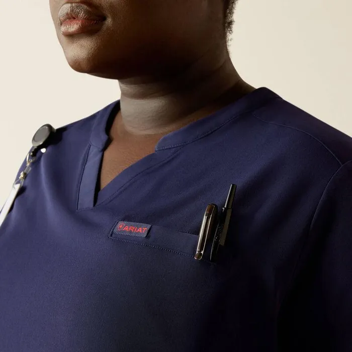 Women Scrubs Ariat Eliza Fashion Scrub Top Navy Women Scrubs Ariat Eliza Fashion Scrub Top Navy