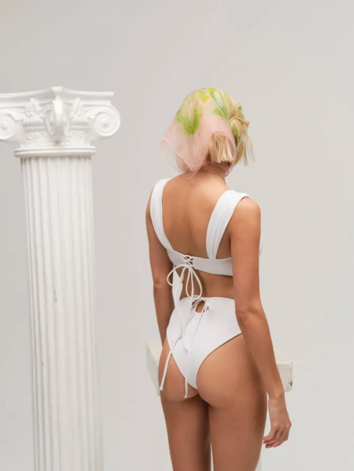 Women Serena Bikini Bottom White For Love and Lemons Swim Women Serena Bikini Bottom White For Love and Lemons Swim