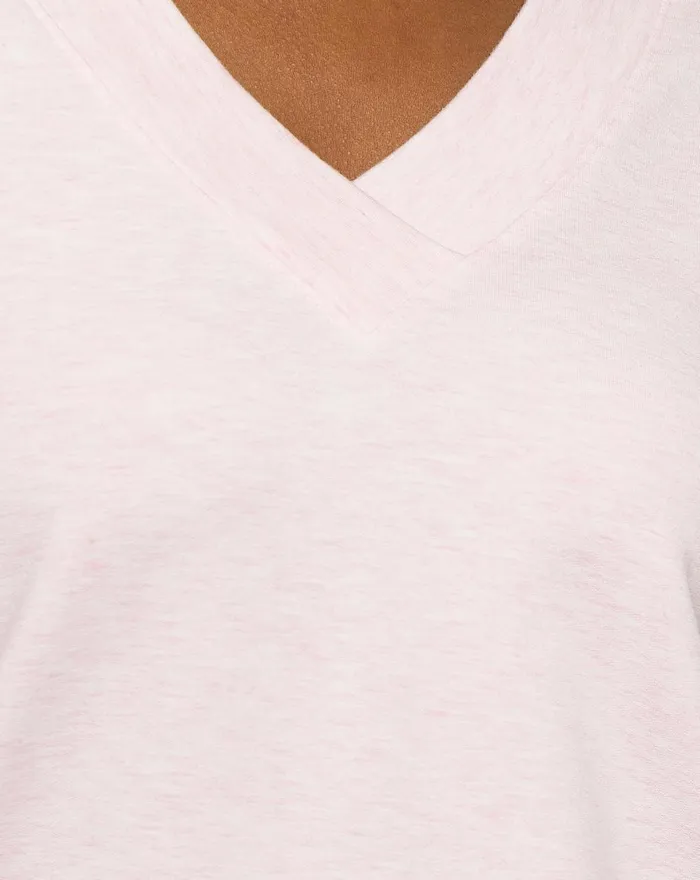 Women Shirts and Tops TravisMathew VIP TREATMENT CLOUD FRENCH TERRY TOP Heather Lilac Women Shirts and Tops TravisMathew VIP TREATMENT CLOUD FRENCH TERRY TOP Heather Lilac