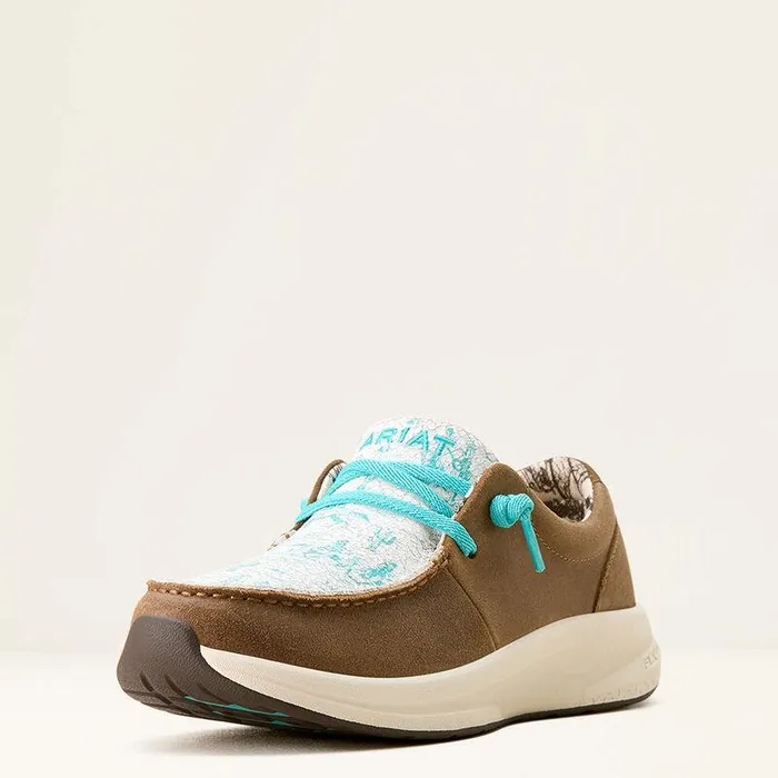 Women Shoes and Sneakers Ariat Buckeye Honey Bearturquoise Westbound