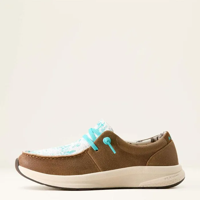 Women Shoes and Sneakers Ariat Buckeye Honey Bearturquoise Westbound Women Shoes and Sneakers Ariat Buckeye Honey Bearturquoise Westbound
