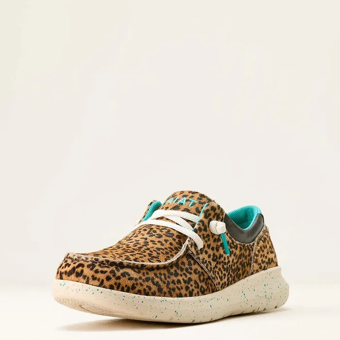 Women Shoes and Sneakers Ariat Hilo Shoe Hair On Cheetah Print