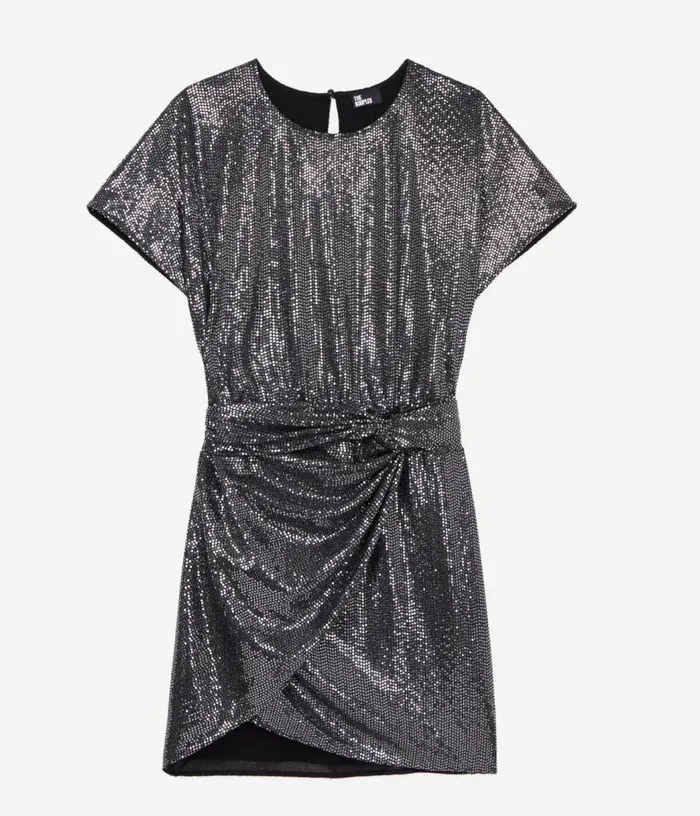 Women Short Metallic Dress THE KOOPLES Dresses and Jumpsuits