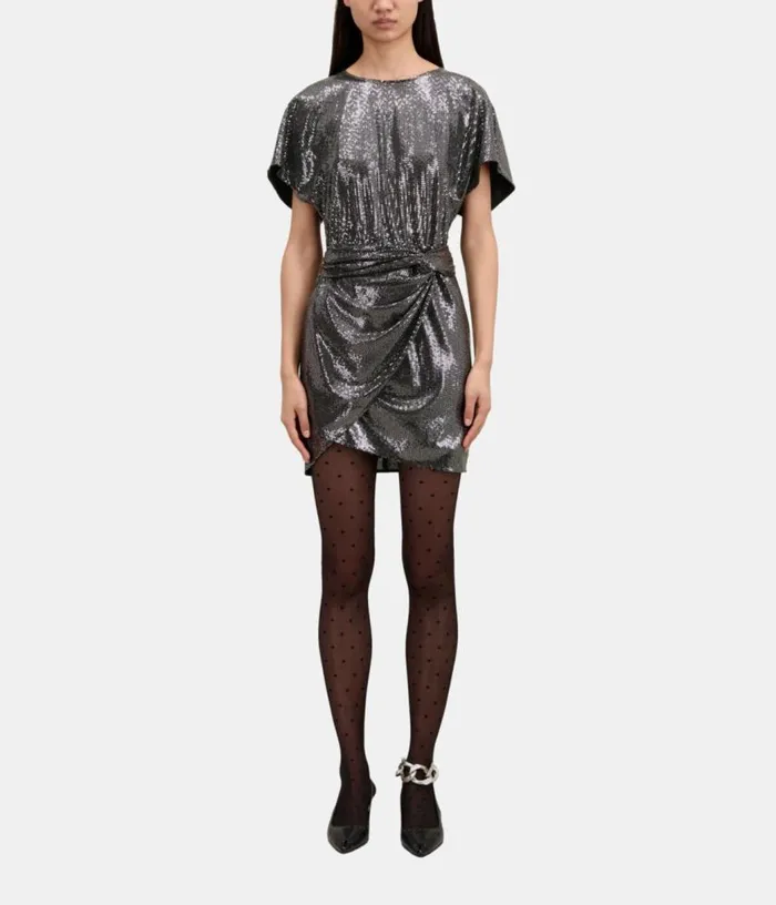 Women Short Metallic Dress THE KOOPLES Dresses and Jumpsuits