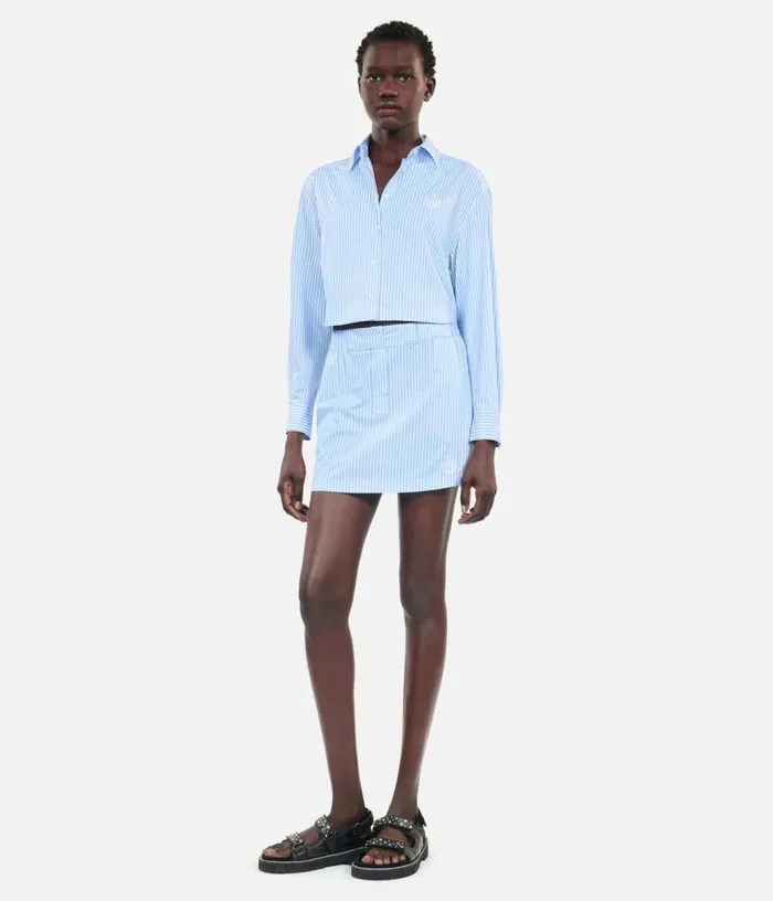 Women Short Striped Shirt THE KOOPLES Blouses and Shirts