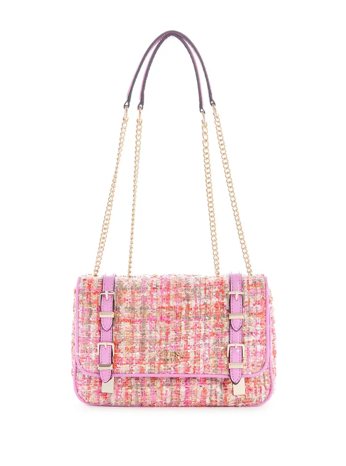 Women Shoulder Bag GUESS Fuchsia Adam Crossbody Bag