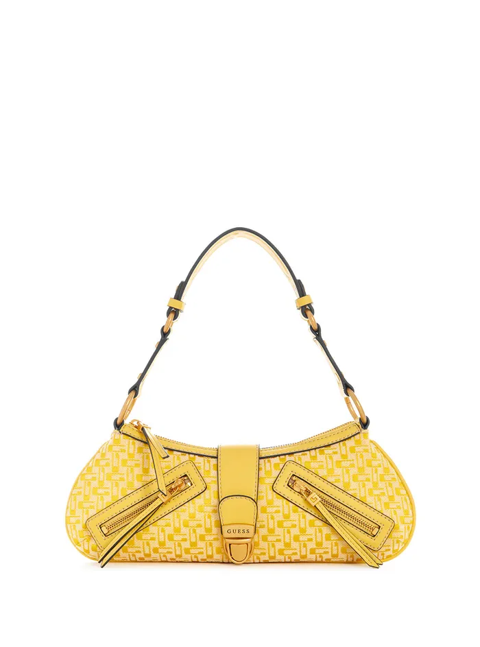 Women Shoulder Bag GUESS Lemon Logo Belle Vintage Shoulder Bag