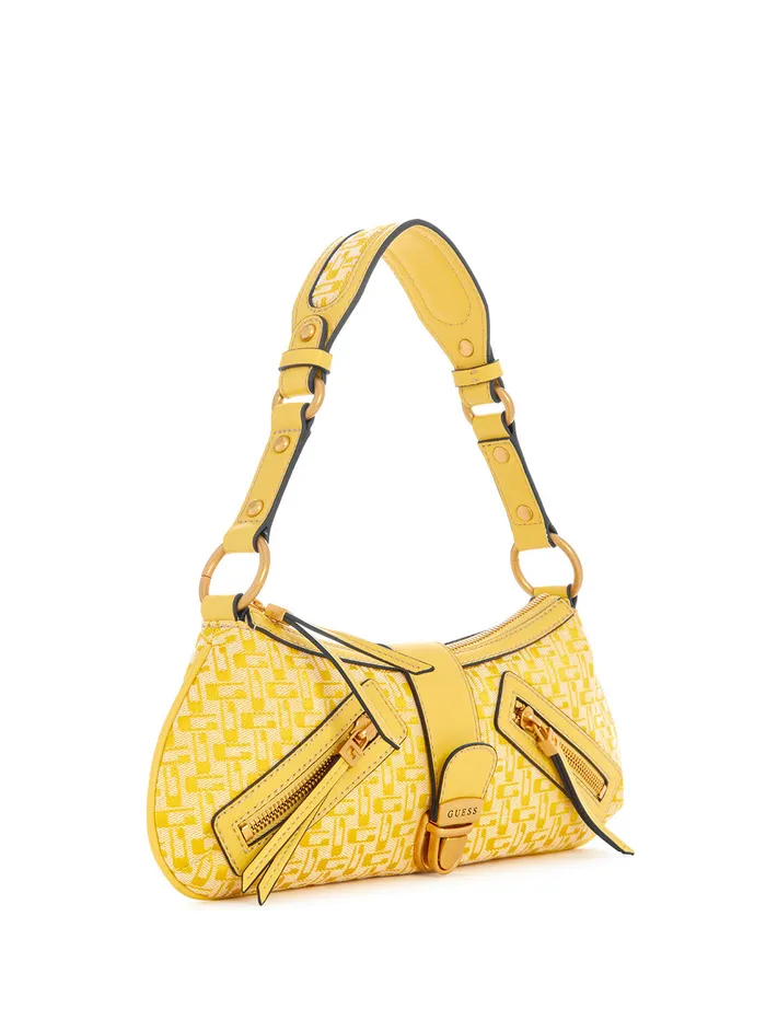 Women Shoulder Bag GUESS Lemon Logo Belle Vintage Shoulder Bag Women Shoulder Bag GUESS Lemon Logo Belle Vintage Shoulder Bag