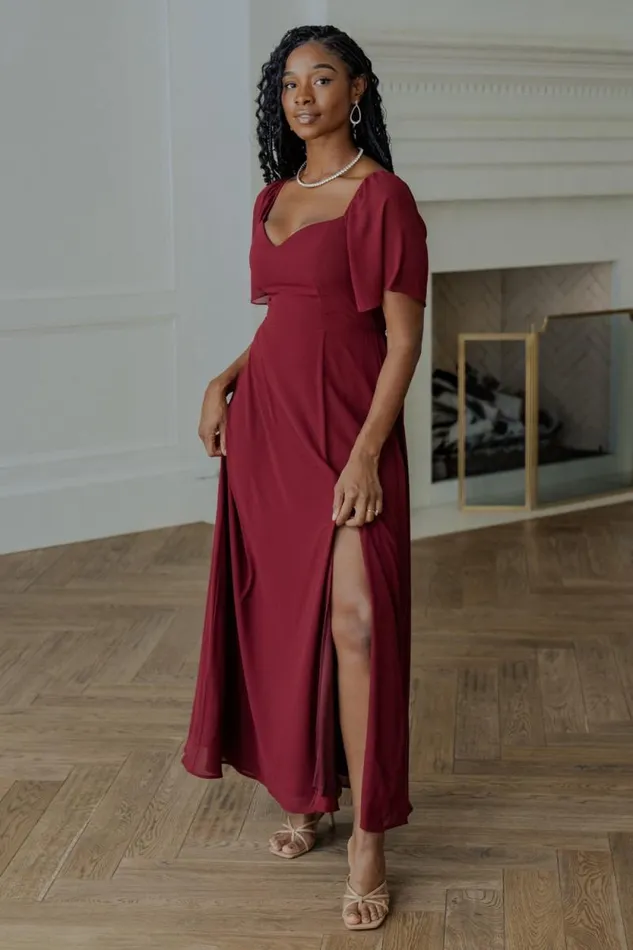 Women Sierra Sweetheart Maxi Dress Mulberry Baltic Born Maxi Dresses Women Sierra Sweetheart Maxi Dress Mulberry Baltic Born Maxi Dresses