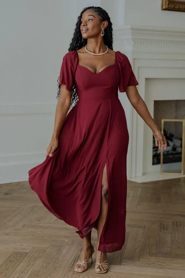 Women Sierra Sweetheart Maxi Dress Mulberry Baltic Born Maxi Dresses Women Sierra Sweetheart Maxi Dress Mulberry Baltic Born Maxi Dresses
