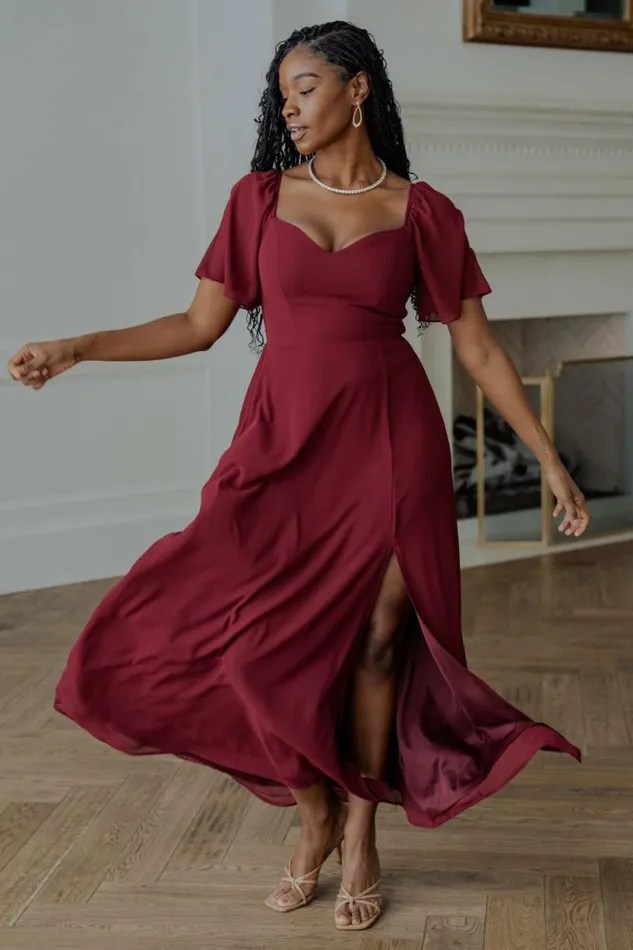 Women Sierra Sweetheart Maxi Dress Mulberry Baltic Born Maxi Dresses Women Sierra Sweetheart Maxi Dress Mulberry Baltic Born Maxi Dresses