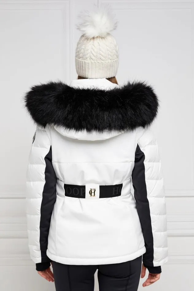 Women Ski Jacket White Holland Cooper Ski Jackets