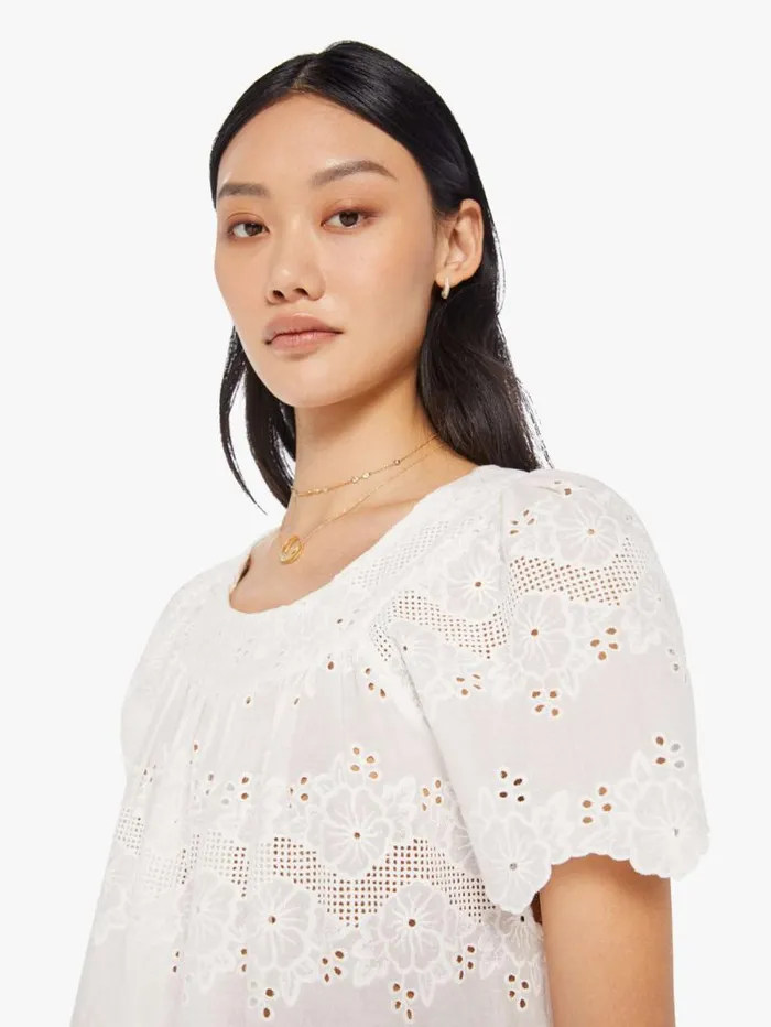Women Skirts and Dresses Mother Denim Sienna Dress White