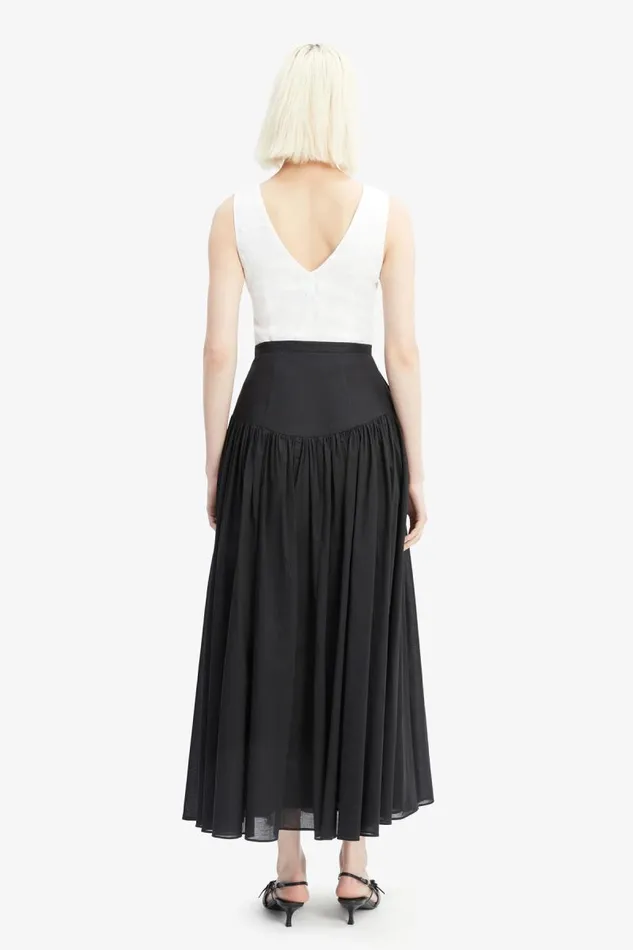Women Skirts Bardot Amorette Maxi Cotton Skirt In Black Black Women Skirts Bardot Amorette Maxi Cotton Skirt In Black Black