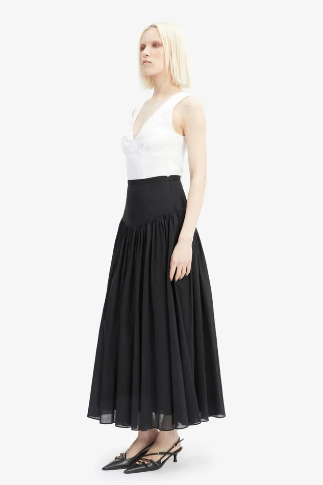 Women Skirts Bardot Amorette Maxi Cotton Skirt In Black Black Women Skirts Bardot Amorette Maxi Cotton Skirt In Black Black