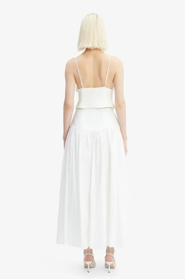 Women Skirts Bardot Amorette Maxi Cotton Skirt In Orchid White Orchid White Women Skirts Bardot Amorette Maxi Cotton Skirt In Orchid White Orchid White