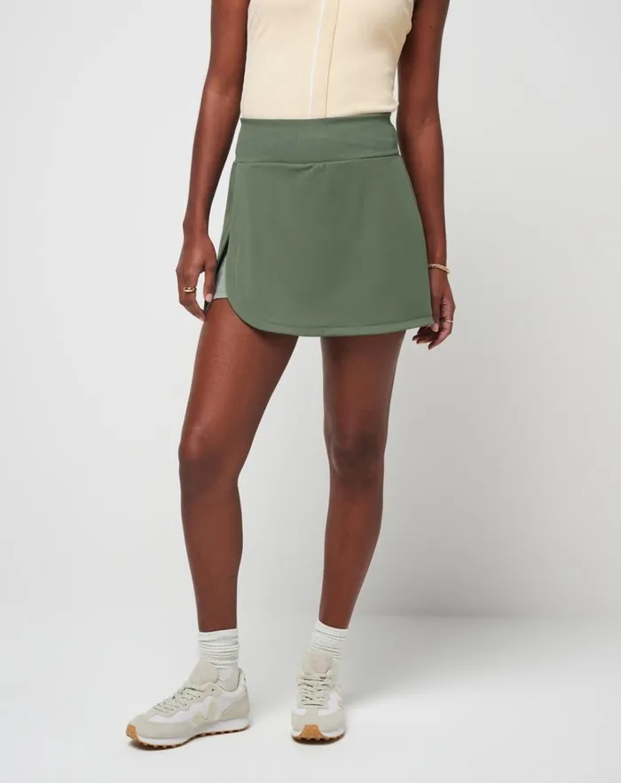 Women Skorts TravisMathew SECRET PLANS MOVEKNIT SKORT Agave Green Women Skorts TravisMathew SECRET PLANS MOVEKNIT SKORT Agave Green