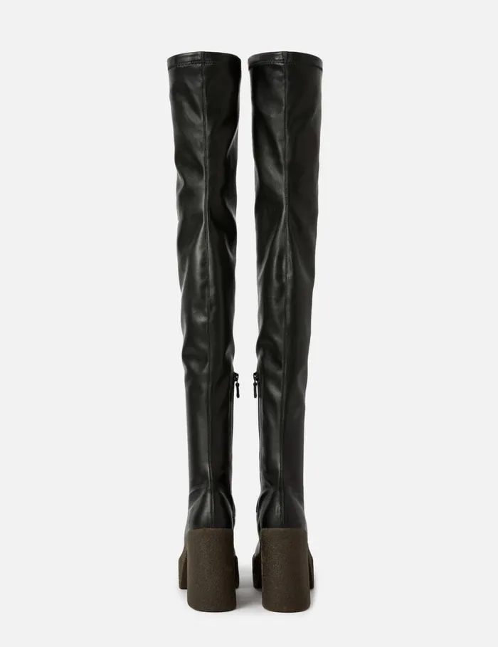 Women Skyla AboveTheKnee Boots Black Stella McCartney Boots Women Skyla AboveTheKnee Boots Black Stella McCartney Boots