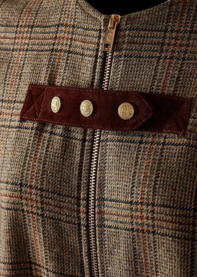 Women Slim Cape Bourbon Tweed Holland Cooper Capes