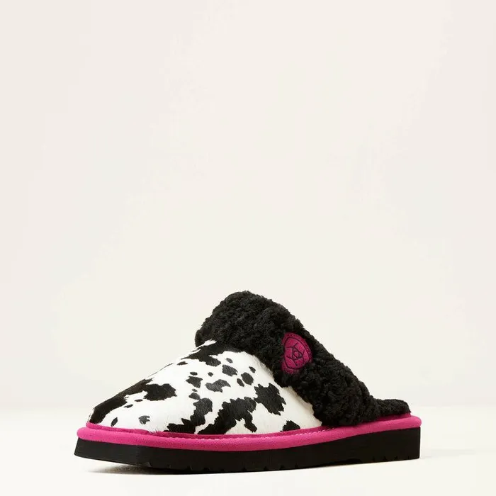 Women Slippers Ariat Jackie Square Toe Pink Pony