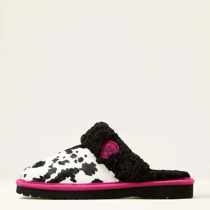 Women Slippers Ariat Jackie Square Toe Pink Pony Women Slippers Ariat Jackie Square Toe Pink Pony