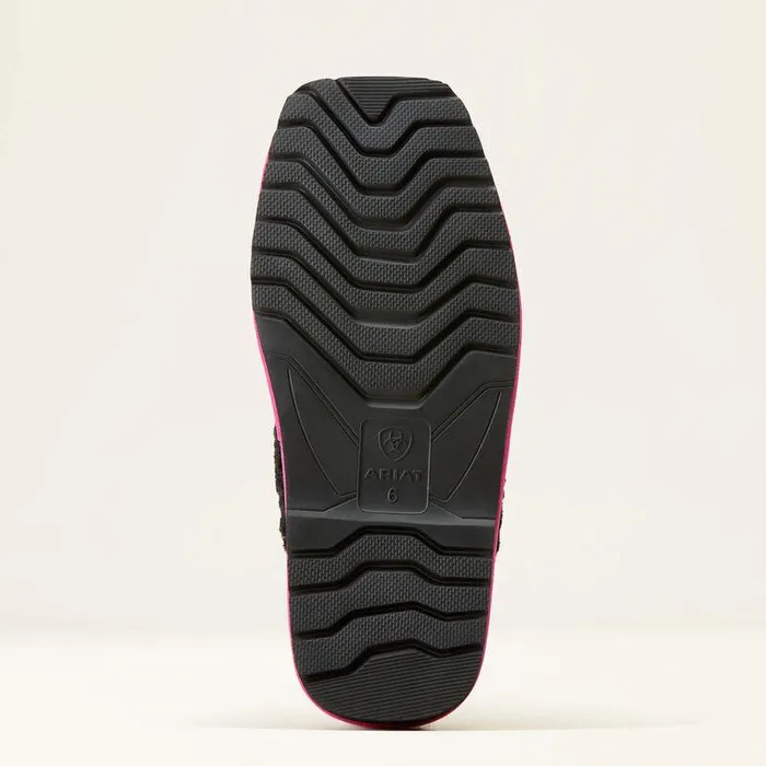 Women Slippers Ariat Jackie Square Toe Pink Pony Women Slippers Ariat Jackie Square Toe Pink Pony