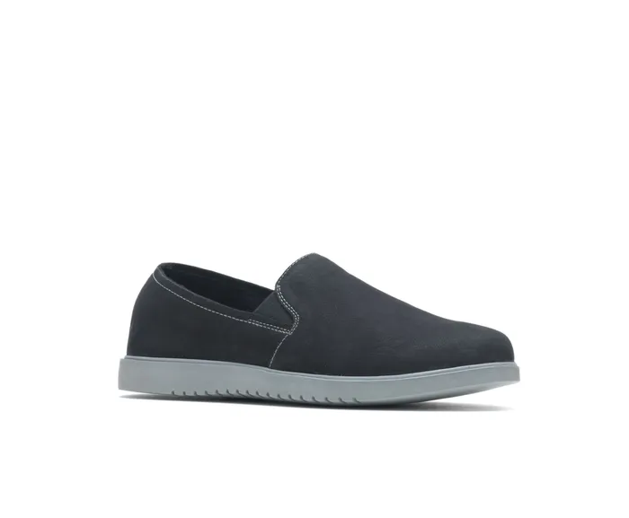 Women Sneakers Hush Puppies Everyday SlipOn Black Nubuck Women Sneakers Hush Puppies Everyday SlipOn Black Nubuck