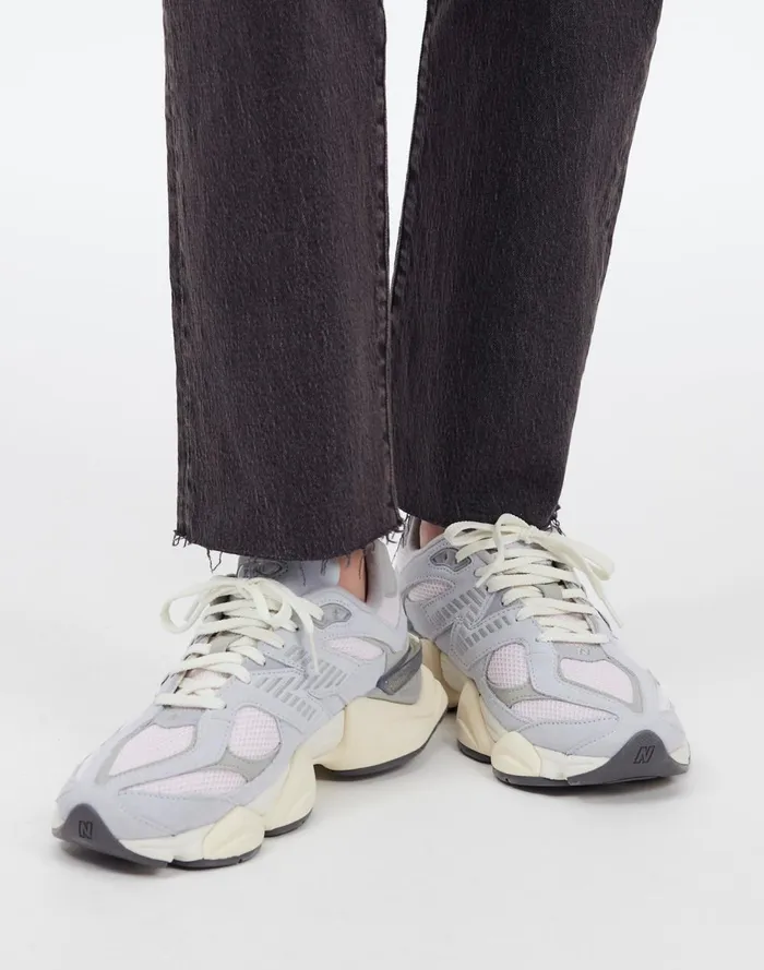 Women Sneakers Madewell New Balance Unisex 9060 Sneakers Pink Granite Silver Metallic
