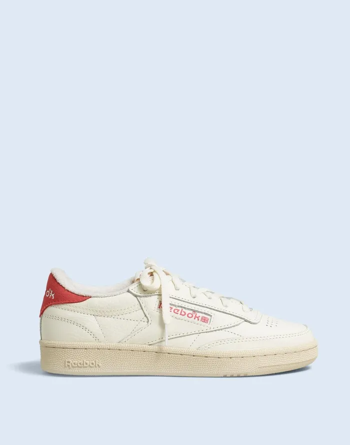 Women Sneakers Madewell Reebok Club C 85 Vintage Sneakers Chalk Paper White Astro Dust