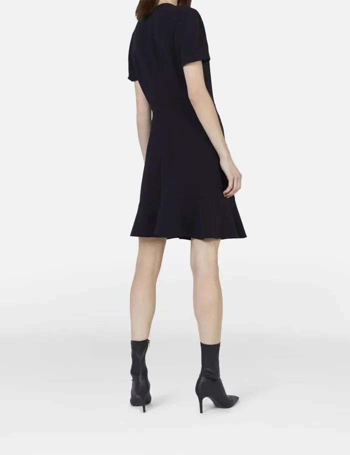 Women Stella Iconics Stretch Cady Dress Black Stella McCartney Dresses Women Stella Iconics Stretch Cady Dress Black Stella McCartney Dresses
