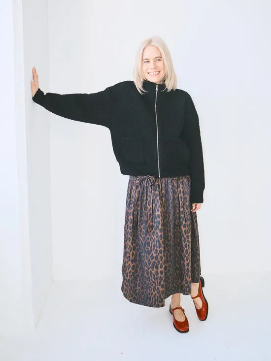 Women Sweaters Lisa Says Gah Louie Jacket Black Women Sweaters Lisa Says Gah Louie Jacket Black