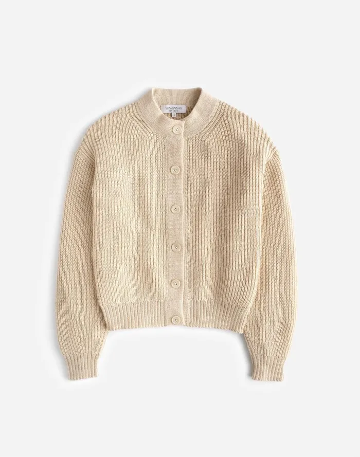 Women Sweaters Madewell Yanawara Tintaya Alpaca Cardigan Ivory White