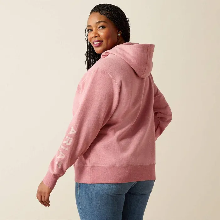 Women Sweatshirts and Hoodies Ariat Ariat Logo 20 Hoodie Rose Wine Women Sweatshirts and Hoodies Ariat Ariat Logo 20 Hoodie Rose Wine